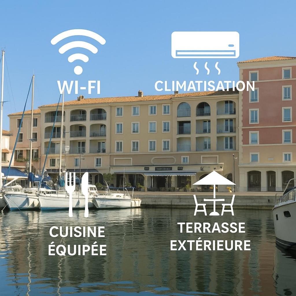 Appartement Les Terrasses Du Port Экстерьер фото